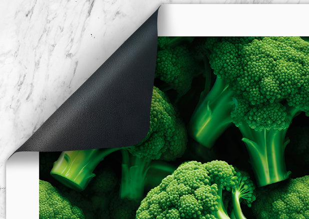 Pack de 4 Salvamanteles Individuales - Comida Brócoli 45x30 cm