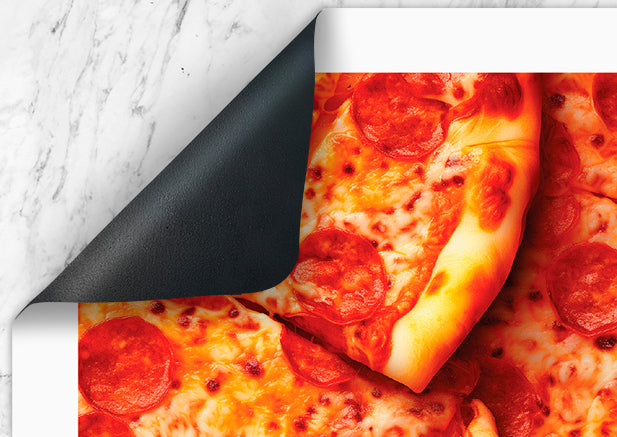 Pack de 4 Salvamanteles Individuales - Comida Pizza 45x30 cm