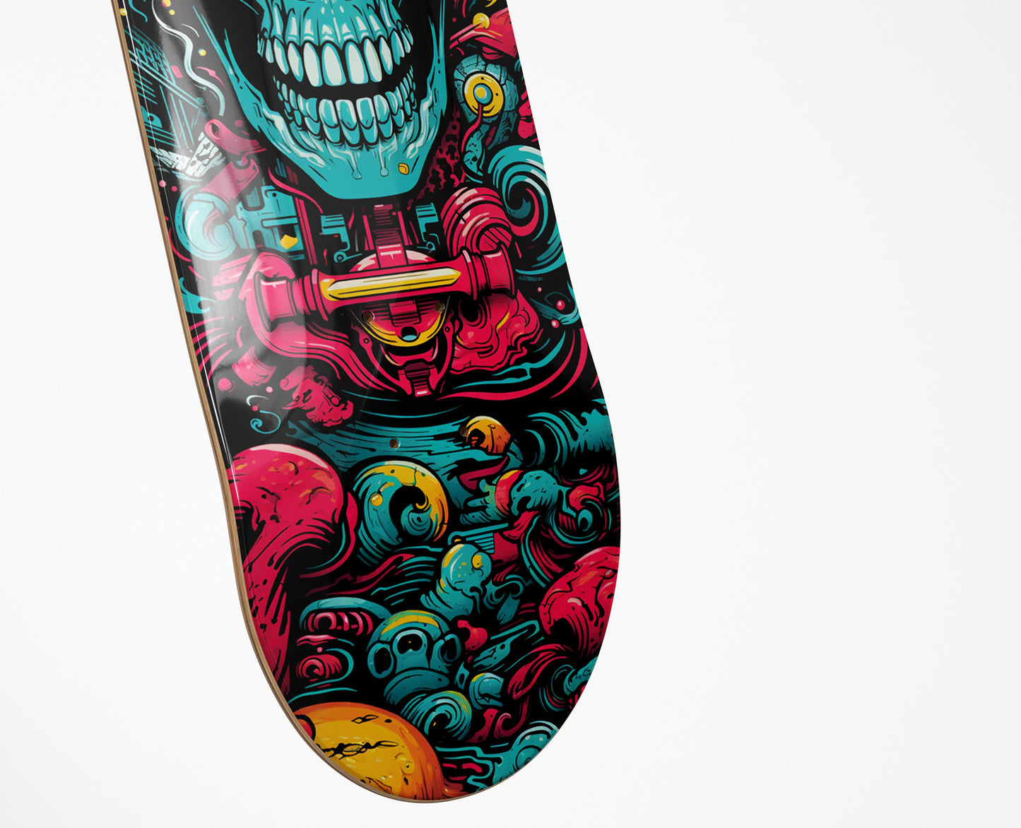 Tabla de Skate Modelo Calavera