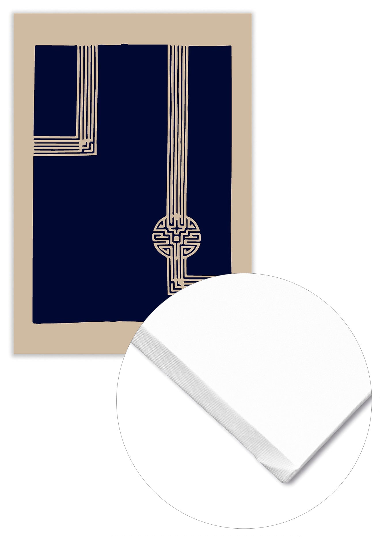 Lienzo Decorativo Asiático