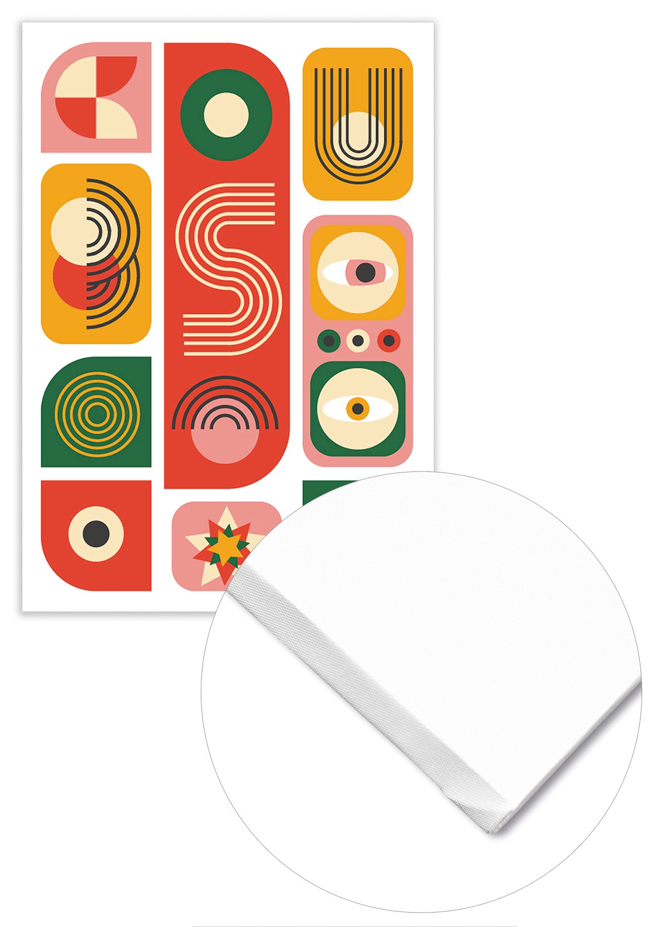 Lienzo Decorativo Composición