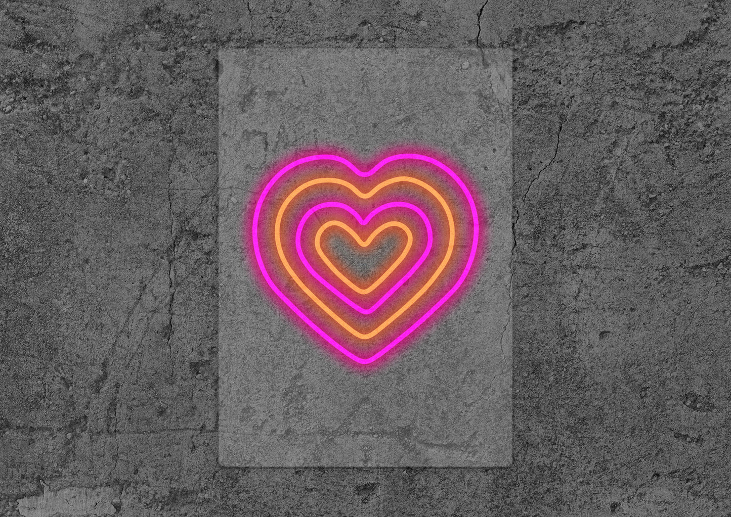 Luces de Neón Led Corazones