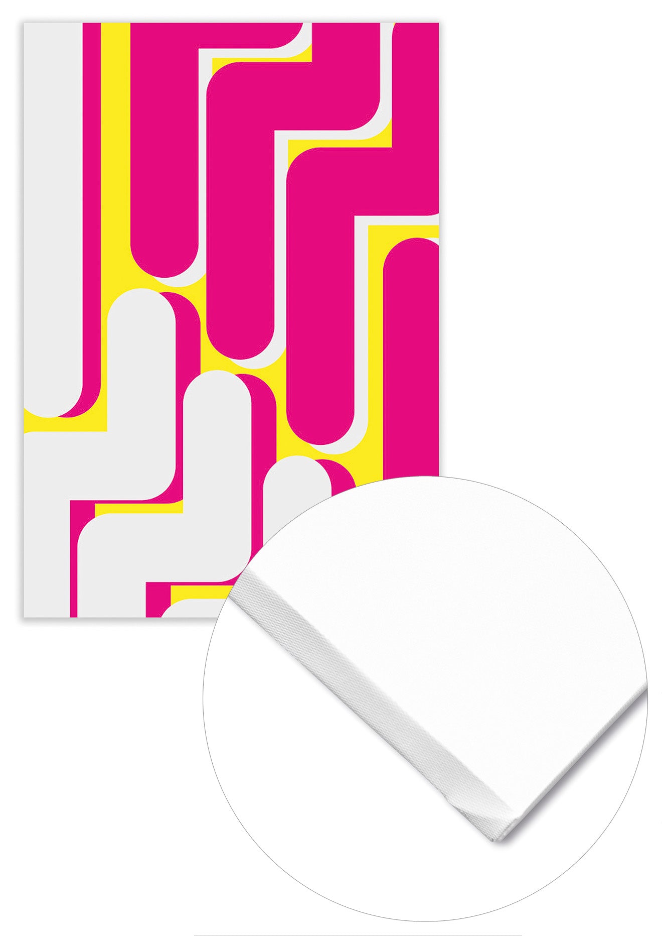 Lienzo Decorativo Curva