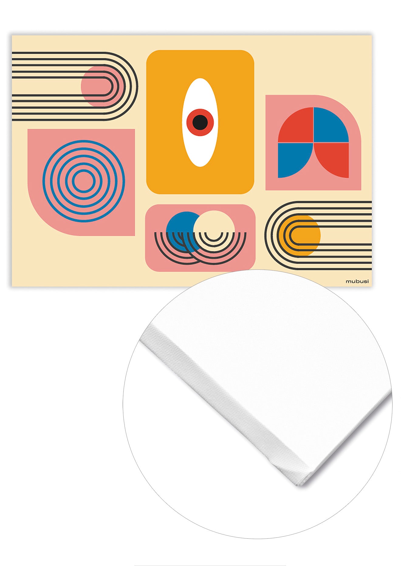 Lienzo Decorativo Fijación