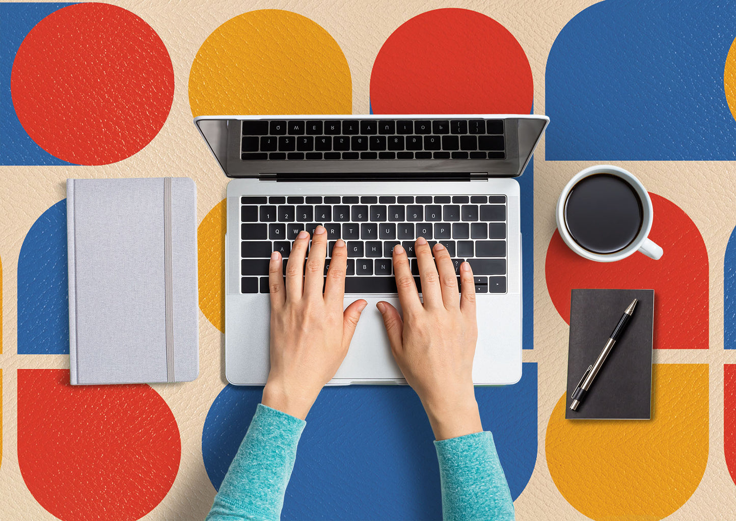 Alfombrilla de Escritorio Gotas