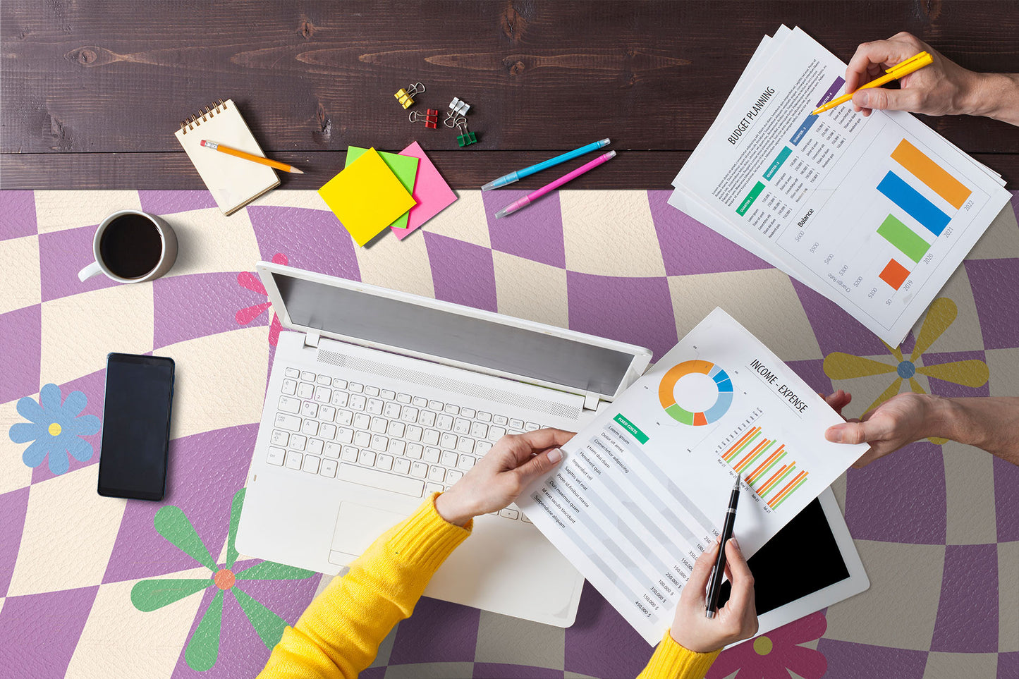 Alfombrilla de Escritorio Grid