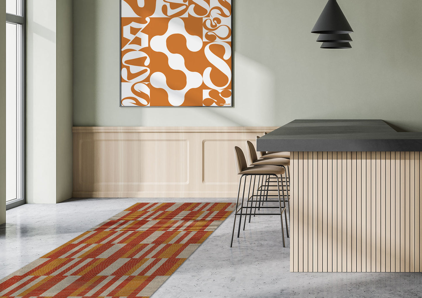 Alfombra Vinílica Mandarina