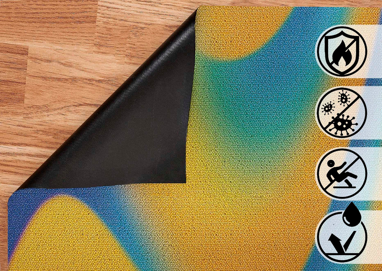 Alfombra Vinílica Ondas