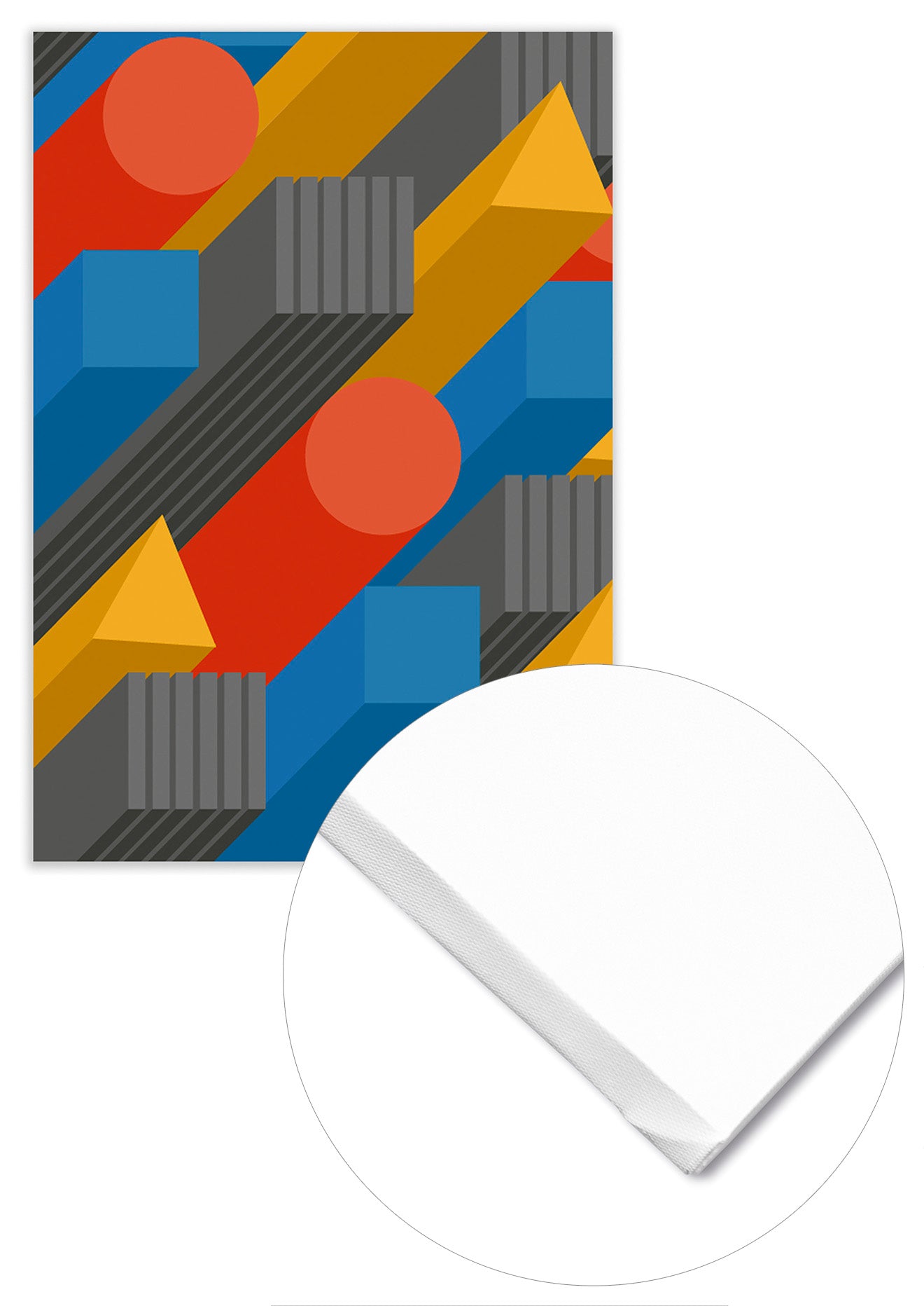 Lienzo Decorativo Relieve