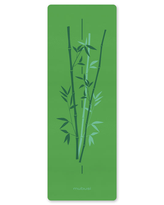 Esterilla Yoga Bambú Verde