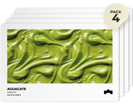 Pack de 4 Salvamanteles Individuales - Comida Aguacate 45x30 cm